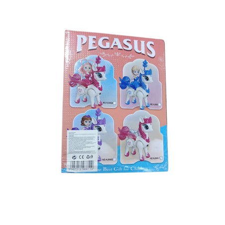 Jucarie  cu printesa si unicorn PEGASUS 848