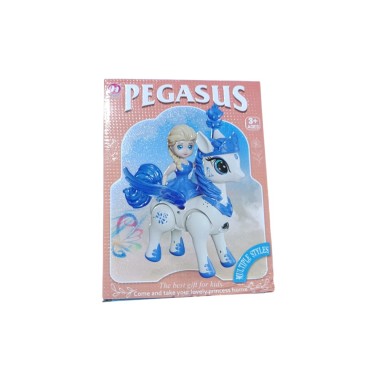 Jucarie  cu printesa si unicorn PEGASUS 848
