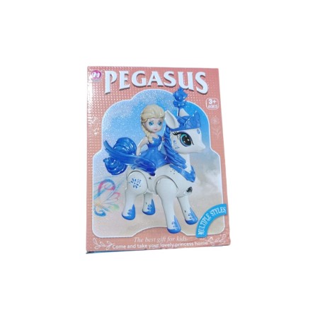 Jucarie  cu printesa si unicorn PEGASUS 848