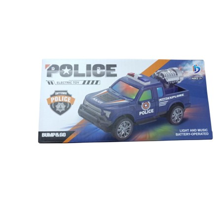 Masina de politie pentru copii cu aburi, 8899