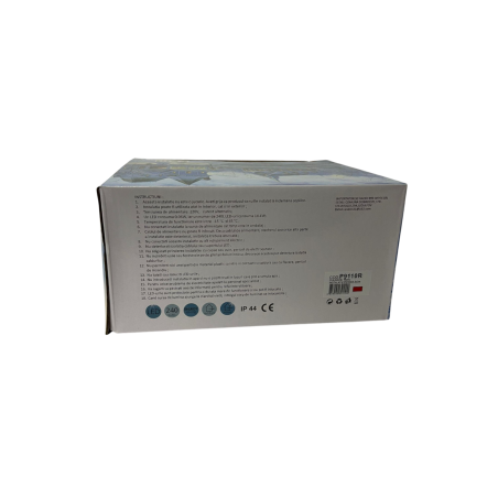 Instalatie perdea cu 240 leduri rosie, 3x3 metri, P9110