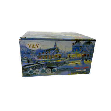 Instalatie liniara cu 200 leduri albastra, 20...