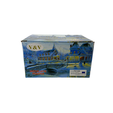 Instalatie perdea cu 200 leduri albastra, 8x0.5...