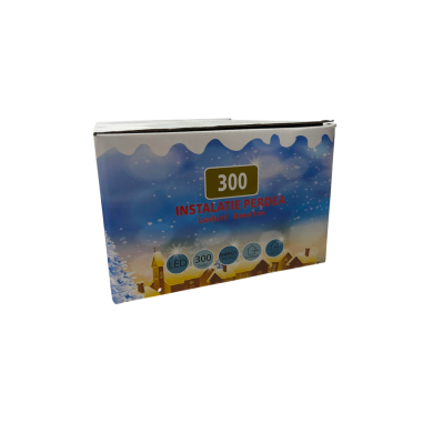 Instalatie perdea cu 300 leduri rosu, 8x1metri,...