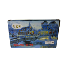 Instalatie turturi cu 160 leduri multicolor, 8x0.5 metri,...