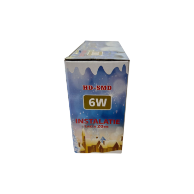 Instalatie de Craciun liniara, 20 m, 200...