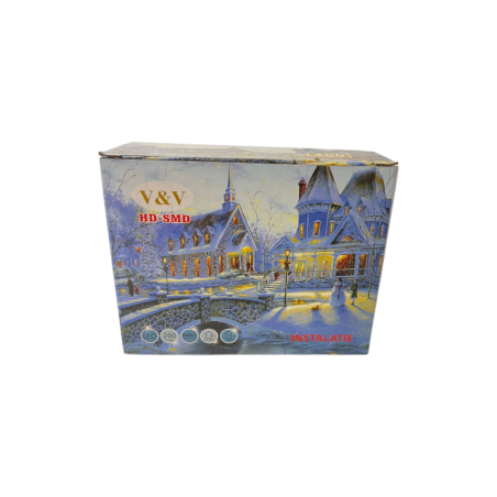 Instalatie de Craciun liniara, 20 m, 200 leduri, 6040B