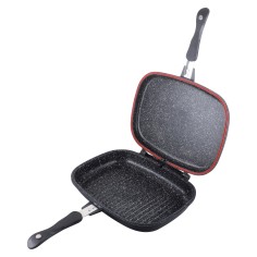 Tigaie dubla BH 6580, 32 x 22 cm, Granit Diamond Line...