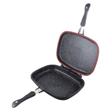 Tigaie dubla BH 6580, 32 x 22 cm, Granit...