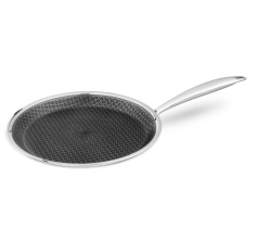 Tigaie pentru clatite din inox, 26 cm, BH 8506, Eternal...