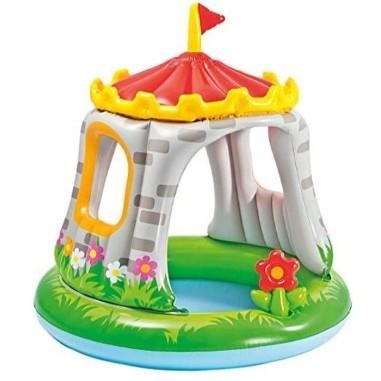 Piscina gonflabila copii, Intex, Castle Baby multicolor, 65 Litri, 122 x 122 cm, 57122 - Intex produs de vanzare-poza- 1