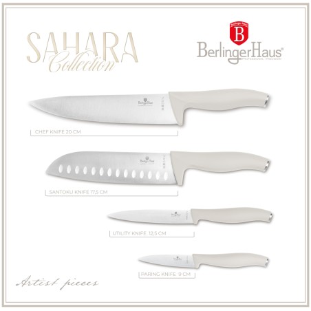 Set cutite inox, 4 piese, BH 2959 A, Sahara Collection Berlinger Haus