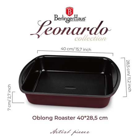 Tava pentru cuptor 35x27 cm,  BH 7911,Leonardo Collection, Berlinger Haus