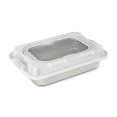 Tava cu capac plastic 36.5 x 24.5 cm BH 8639 Sahara...