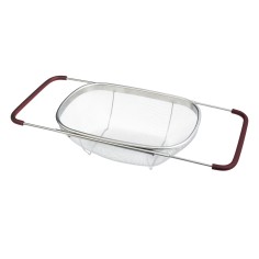 Coș cu plasă flexibilă cu mânere reglabile inox BH 8824...