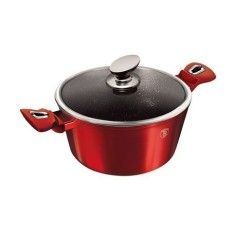 Oala cu capac 4 Litri, Berlinger Haus, 24 cm, Burgundy Metallic Line, BH 1257 - Berlinger Haus produs de vanzare-poza- 2