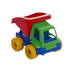 Camion cu bena Speedy, Multicolor, 20x14x14 cm