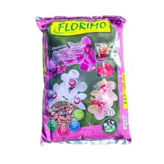 Pamant flori, Florimo, pentru Orhidee, 3 Litri/sac, PH 4.69