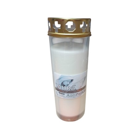 Rezerva candela din plastic cu capac metalic,170x55 m, Laura, W4 DC