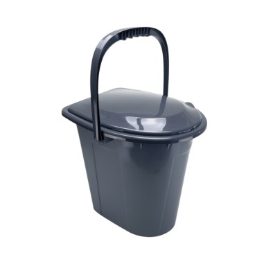 Toaletă portabilă din plastic, 24 Litri,...