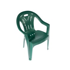 Scaun pentru gradina din plastic verde, 56X80 cm, marca...
