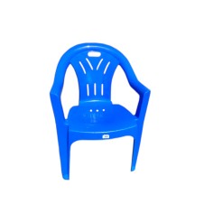 Scaun pentru gradina din plastic maro, 56X80 cm, marca Sterk