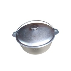 Ceaun Turist  din aluminiu cu capac 3 litri, 22 cm, D1103