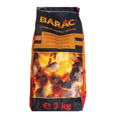Sac carbune de lemn pentru gratar 3 kg