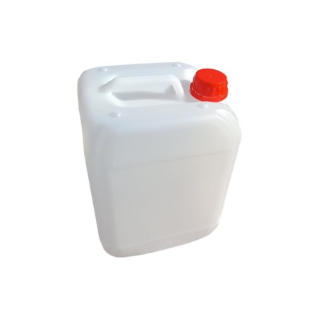 Canistra cu capac etans din plastic, culoarea alba, 5 Litri, marca Sterk