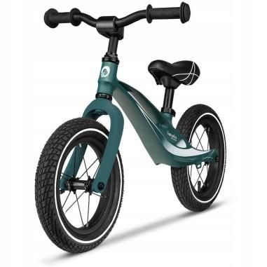 Bicicleta cu roti gonflabile, cu cadru din magneziu, fara pedale, 12 inch, Bart, Green Forest Lionelo - produs de calitate si ie