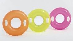 Colac gonflabila pentru inot copii, cu manere, Intex, 59258, 76 cm, diverse culori - Intex produs de vanzare-poza- 1