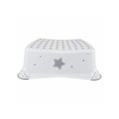 Inaltator de baie antiderapant, Stars, Cu baza antialunecare, 40.5 x 28.5 x 14 cm, Keeeper, White Keeeper - produs de calitate s