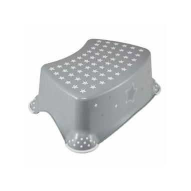 Inaltator de baie antiderapant, Stars, Cu baza antialunecare, 40.5 x 28.5 x 14 cm, Keeeper, Grey Keeeper - produs de calitate si