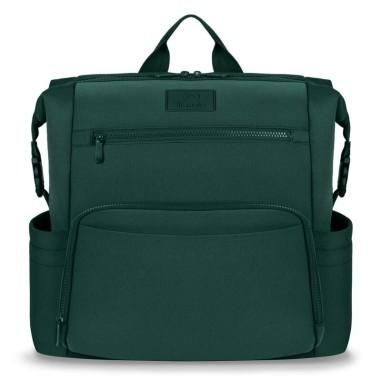 Rucsac impermeabil pentru mamici Cube, Cu 12 compartimente si salteluta de schimbat, prindere carucior, Verde Lionelo - produs d