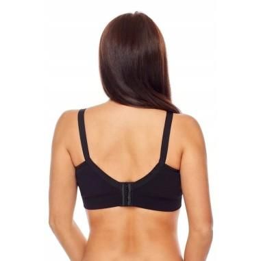 Qmini - Sutien pentru alaptat Aneta, L/XL, Black Qmini - produs de calitate si ieftin