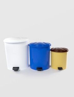 COS GUNOI PEDALA 18 L STERK, 35cm X 32CM X 40cm, DIVERSE CULORI - Sterk produs de vanzare-poza- 1