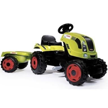 Tractor cu pedale si remorca Smoby Claas Farmer XL