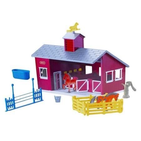 Grajd cu doi caluti, lumina si muzica pentru copii - Roben Toys produs de vanzare-poza- 1