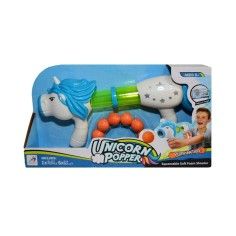 Pistol Cu Bile pentru copii, Unicorn, Albastru - Roben Toys produs de vanzare-poza- 1