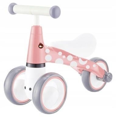 Tricicleta fara pedale, Flamingo Roz Pink, Ecotoys, 39x22x50 cm, LB1603 - Ecotoys produs de vanzare-poza- 1