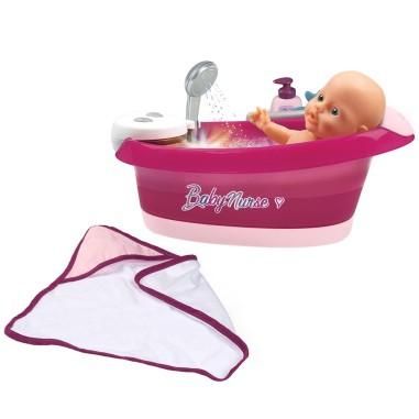 Cadita pentru papusa Smoby Baby Nurse Baleno Bath