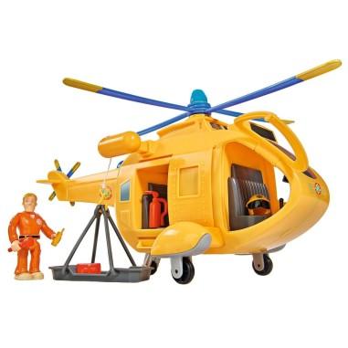 Elicopter Simba Fireman Sam Wallaby II cu figurina si accesorii