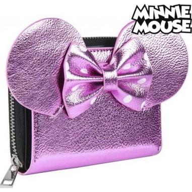 Portmoneu Minnie Mouse Roz metalizat 70688 - produs calitativ copii