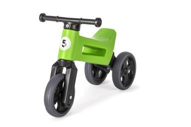 Bicicleta fara pedale Funny Wheels RIDER SPORT 2 in 1 Green FUNNY WHEELS RIDER - produs calitativ copii