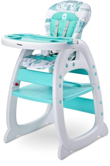 Scaun de masa transformabil Caretero HOMEE 2 in 1 Mint CARETERO - produs calitativ copii