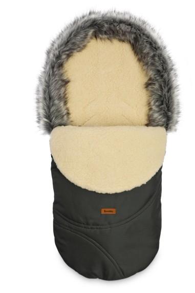 Sac de iarna Sensillo ESKIMO Lana 100x46 cm Grafit SENSILLO - produs calitativ copii