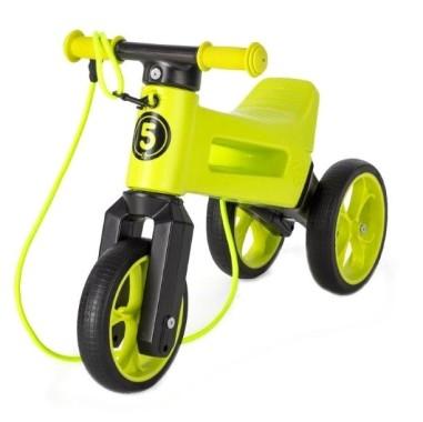 Bicicleta fara pedale Funny Wheels Rider SuperSport 2 in 1 Lime FUNNY WHEELS RIDER - produs calitativ copii