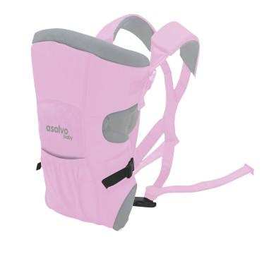 Marsupiu bidirectional Asalvo BABY CARRIER Pink 2020 ASALVO - produs calitativ copii