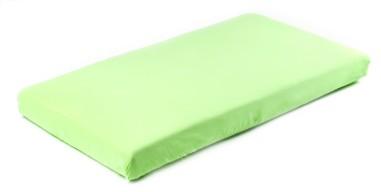 Cearsaf de bumbac jersey cu elastic Sensillo 120x60 cm Verde SENSILLO - produs calitativ copii