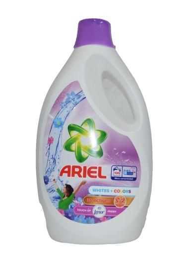 Detergent lichid, Ariel, Touch of Lenor Fresh, More Concentrated, rufe color si albe, 120 de spalari, 6 Litri - ARIEL produs de 